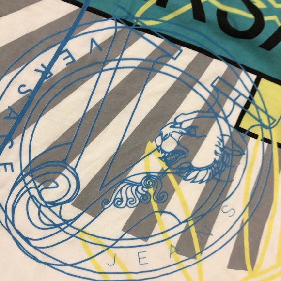 Versace tee shirt short sleeve graphic tee shirt white - Picture 5 of 10